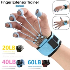 Hand Training Resistance Bands Finger Stretcher Extend Exerciser Grip Strengthen