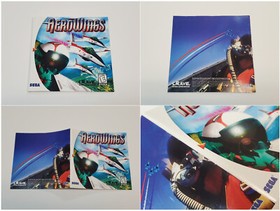 AeroWings Aero Wings CIB Complete Game Sega Dreamcast Tested *