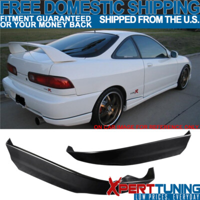Fits 98-01 Acura Integra Rear Bumper Lip PU Valance Spats | eBay
