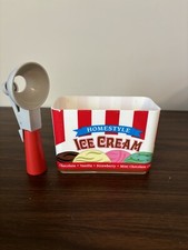 Melissa  Doug Homestyle Ice Cream Magnetic SCOOP  Carton Bottom Parts