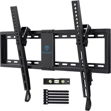 UL Listed TV Mount for Most 37-82 Inch TV, Universal Tilt TV Wall Mount Fits ...