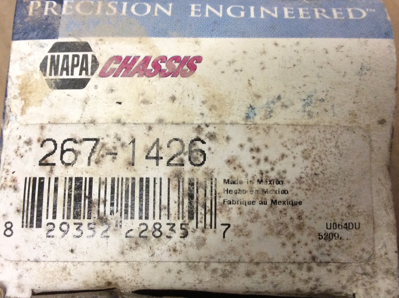 NEW NAPA 2671426 Control Arm Bushing Kit Qty 2 Bushings In Box eBay