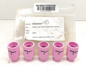 WeldCraft 54N14 Nozzle Gas Lens Alumina Size 8 - Medium 0152