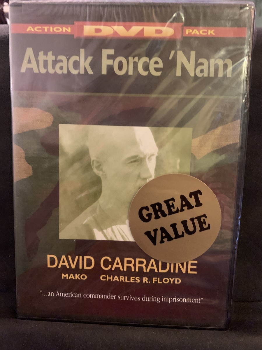 Attack Force Nam (DVD) David Carradine Mako Charles Floyd