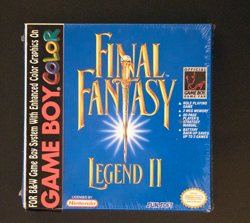 Final Fantasy Legend II Game Boy - Complet En Boîte Version US - Bon état