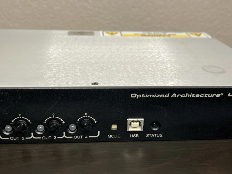 Lectrosonics DM84 Digital Automatic Matrix Mixer + DSP, No Power Cord, Tested! - Image 4 of 4