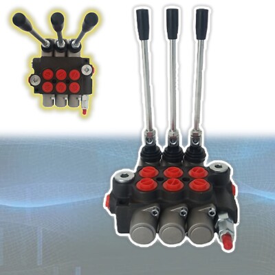 3 Road Reversing Valve Multi-Way Valve Hydraulic Manual Reversing Valve 13 GPM