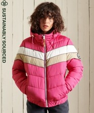 Superdry Spirit Retro Puffer Hot Pink