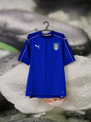 Italy Italia 2016 - 2017 home football shirt jersey Puma player issue size M - L