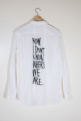 comme des garcon dress shirt