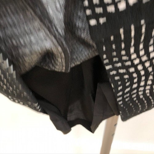 Diane Von Furstenberg Sheath Dress Womens 8 Black Wool Knit Sleeveless Career - Picture 4 of 18