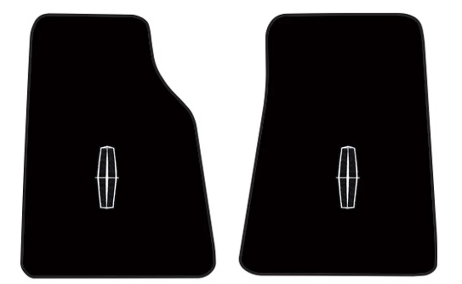 ¡Nuevo! Alfombrillas Lincoln Town Car 1990-2011 con logotipo bordado elige el color Foto 4 de 4