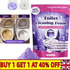 100g Fizzclean Toilet Foam Cleaner, Insta-Action Fizzclean Foam Cleaner NEW~