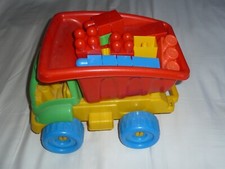 Large Dump Truck & Building Blocks