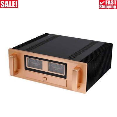 Class AB 300W+300W HiFi Power Amp VU Meter Pure Rear Stage for Accuphase E405