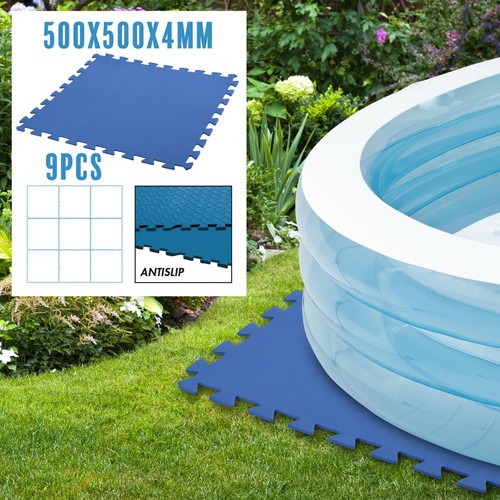 1.5 m² Swimming Paddling Pool Inflatables Mat Base Ground Floor Foam
