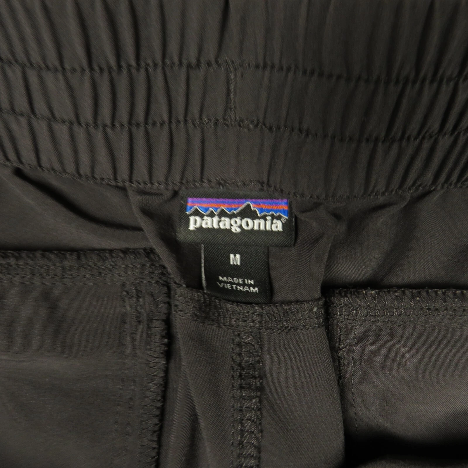 patagonia athletic pockets drawstring athletic waist sports shorts