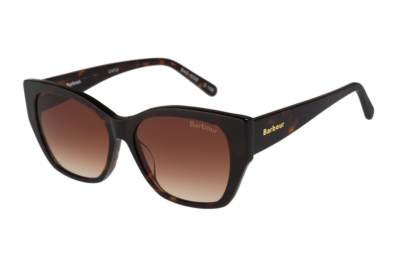 Barbour Womens Sunglasses - BAS-3032-102 - Tort Frame - Brown Lens - 54x15x140