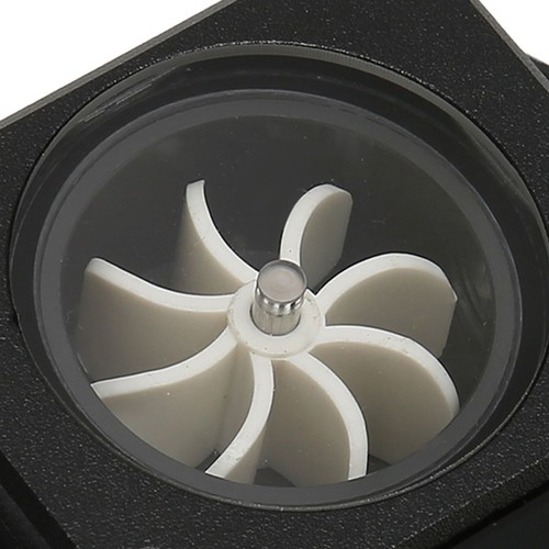 PC Water Cooling Meter 12V Small 3pin Interface G1/4 Thread Durable Acrylic - Afbeelding 6 van 18