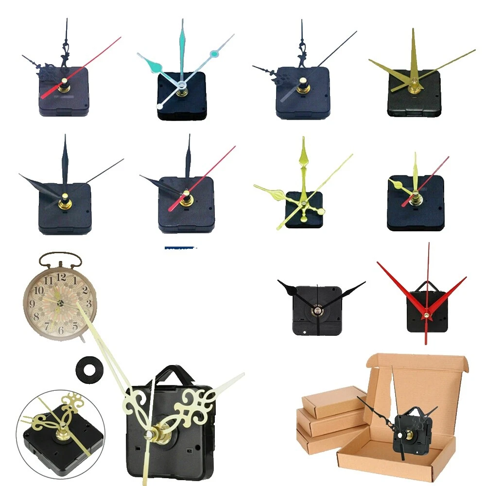 Black Plastic Clock Replacement Parts & Tools