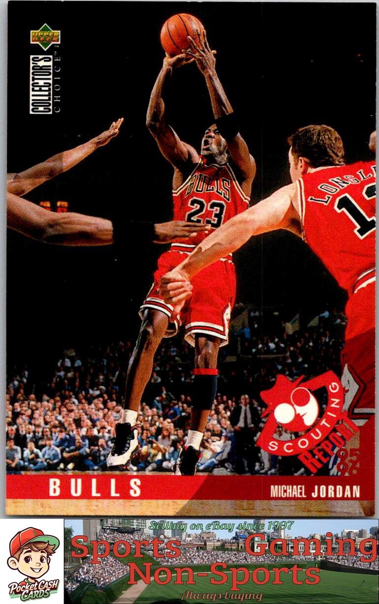 1995-96 Collector's Choice #324 Michael Jordan Player's Club 006606