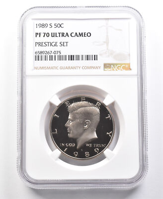 1989-S Kennedy Half Dollar Prestige Set PF70 UCAM NGC *2036 | eBay