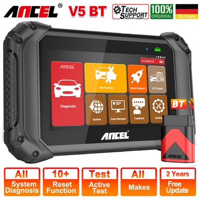 ANCEL Profi KFZ OBD2 Diagnosegerät Scanner Auslesegerät ALLE SYSTEM Active Test