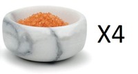 Rsvp Mini Serving Bowl/prep Dish 1 Ounce White Marble Salt/herbs/spices (4-pack) on sale Rsvp Mini Serving Bowl/prep Dish 1 Ounce White Marble Salt/herbs/spices (4-pack) on sale