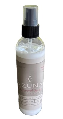 Azuna All-Natural Spray Antimicrobial Odor Eliminator 8 oz Spray Bottle 