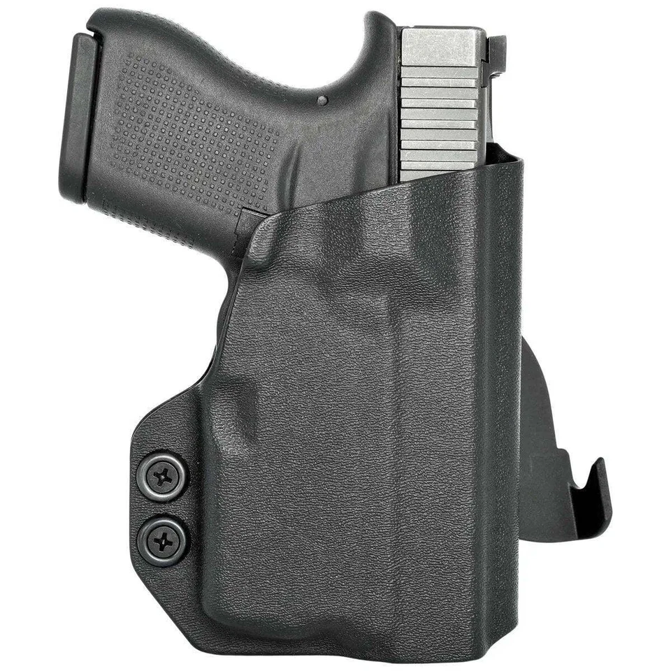 Paddle Holster fits: Glock 43X TLR6 - Rounded Gear - Image 4 of 4