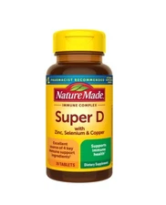 Nature Made Super Vitamin D Immune Complex, Supplement for Immune, 70 Tablets