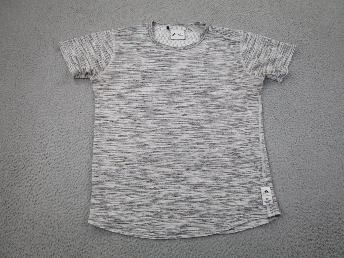 Reigning Champ Shirt Mens S Gray Adidas Short Sleeve Tee Heathered Small Adult