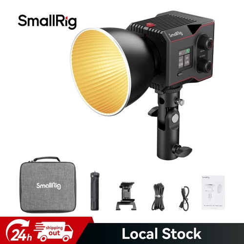 SMALLRIG RC60B COB Video Light with 3400mAh Battery/RA-D60 Parabolic Softbox - Picture 2 of 17