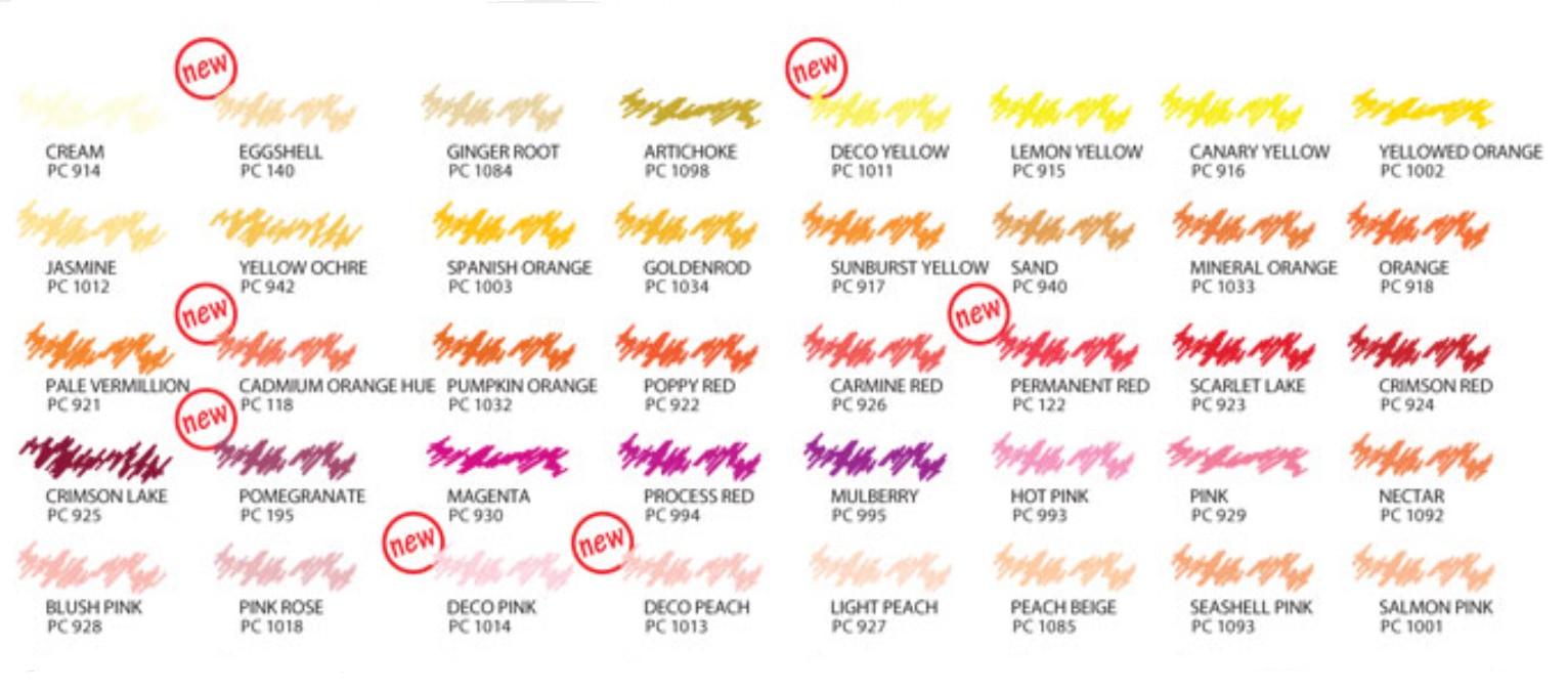 Prismacolor Premier Soft Core Colored Pencil 150 colors - Ch