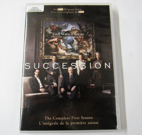 Succession: The Complete First Season (DVD, 2018, 3-Disc Set) - HBO