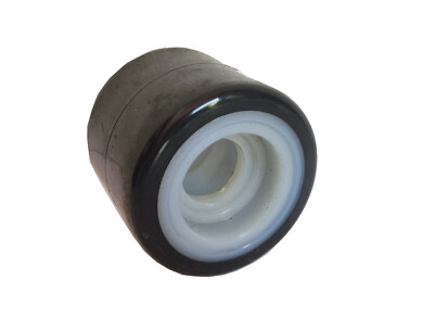 Laufrollen Lastrollen Polyamid für Tandem-Lastrolle Ø 85mm 126741 schwarz/weiß