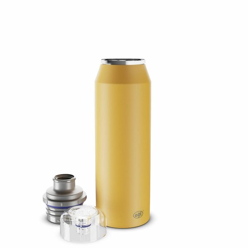 Alfi drinking bottle endless iso bottle, insulated bottle, spicy mustard matte, 0.5 L - Picture 6 of 7