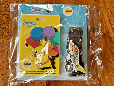 Pokemon Scoot Pikachu Adventurer's Lanyard In-Flight Limited