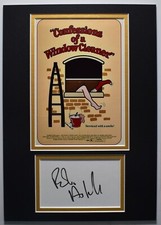 Robin Askwith Signed Autograph A4 photo display Confessions of a Window Cleaner