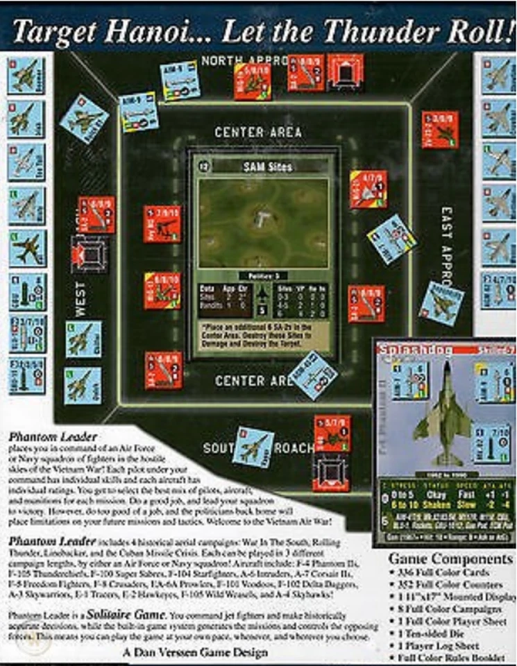 DVG Phantom Leader Deluxe Solitaire Board Game NISW Fast Shipping - Image 2 of 3