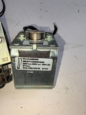 3WL9111-0AD06-0AA0 Used Siemens ACB 3WL opening and closing coil 50/60Hz 230V