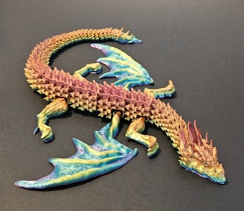 Calmante de dragón alado articulado impreso en 3D. Decoración de paisajismo. Decoración/regalo para el hogar - Imagen 120 de 190