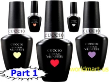CUCCIO Gel Nail Polish UV/LED 0.43fl.oz Gel Color /Choose PART 1
