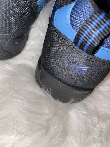 Karrimor Bowfell Mens Walking Shoes Hiking Treking Trainers Size 9 Blue Black - Picture 6 of 14