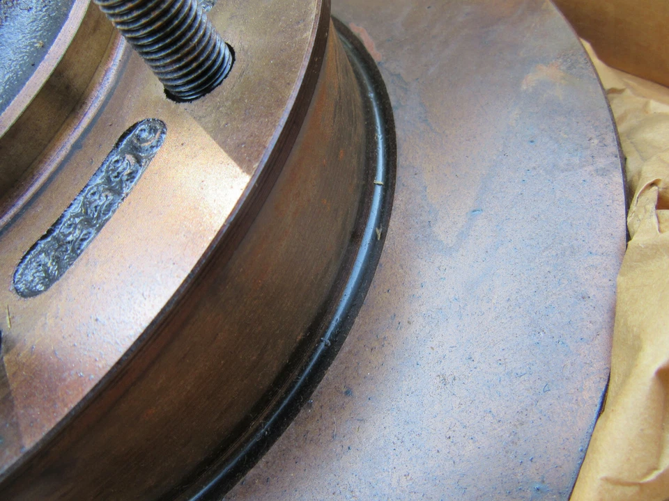 Juego de rotor de freno delantero Nos GM 15981318 Delco 177-758 ¡GENUINO EE. UU.!!! Foto 4 de 4