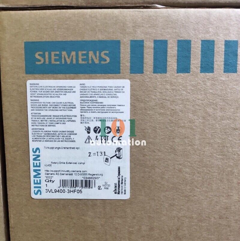 1PCS New FOR 3VL9400-3HF05 3VL9400-3HF05 Circuit Breaker #F8