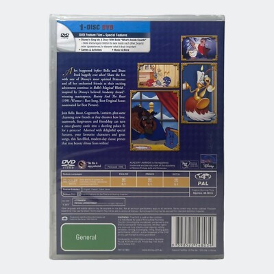美女と野獣 Beauty and The Beast   NON-USA Format   PAL   Region 4 Import Australia Beauty & The Beast Belle's Magical World DVD - Region 4 PAL