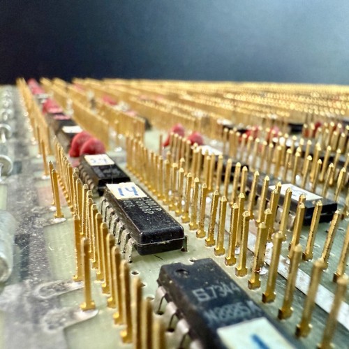 1971 Data General Nova Wiring Board for Vintage DGC Minicomputer - Photo 11/19