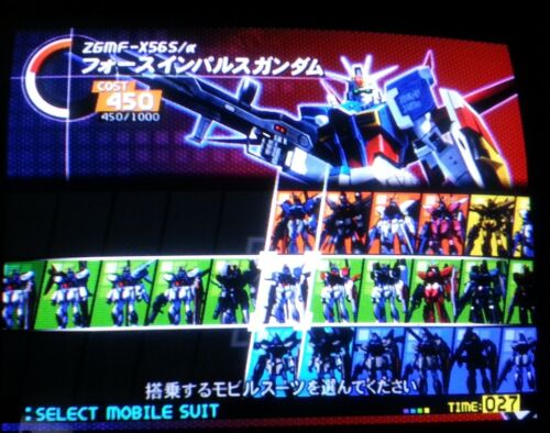 Juego Gundam Seed Destiny con Sistema 256 MB Videojuego Arcade - Imagen 6 de 9