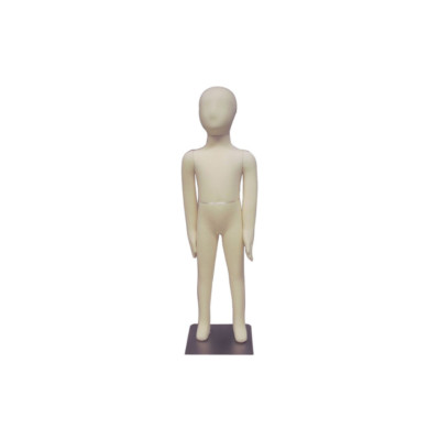 Child Flexible Full Body 3 Year Old Mannequin Dress Form with Removable Head